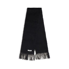 Jil Sander Schwarz Woll Oves Aries Schal