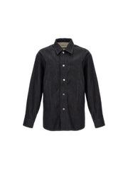 Jil Sander Blue Cotton Blouse - L