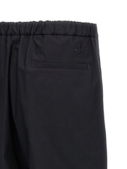 Jil Sander Blue Cotton Casual Pants - IT52 | XL