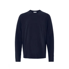 Jil Sander Modré bavlněné dlouhé - XXL