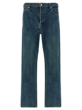 Jil Sander Blue Cotton Straight-Leg Jeans - W30
