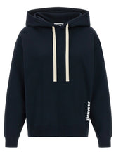 Jil Sander Blue Cotton Sweatshirt