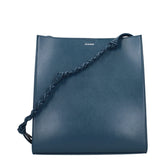 Jil Sander Blue Leather Shoulder Bag