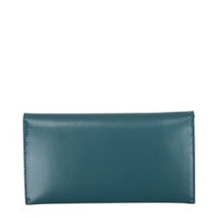 Jil Sander Blue Leather Wallet