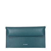 Jil Sander Blue Leather Wallet