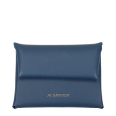 Jil Sander Blue Leather Wallets
