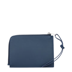 Jil Sander Blue Leather Wallets