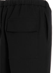 Jil Sander Blue Polyester Casual Pants - IT50 | L