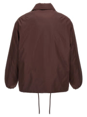 Jil Sander Brown Polyester Full-Length Jacket - IT50 | L