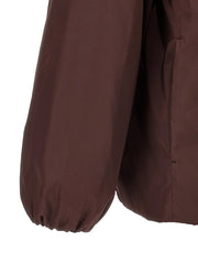 Jil Sander Brown Polyester Full-Length Jacket - IT50 | L