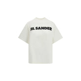 Jil Sander Cream Cotton T-Shirt