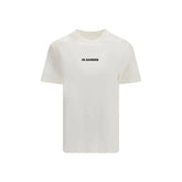 Jil Sander Cream Cotton T-Shirt