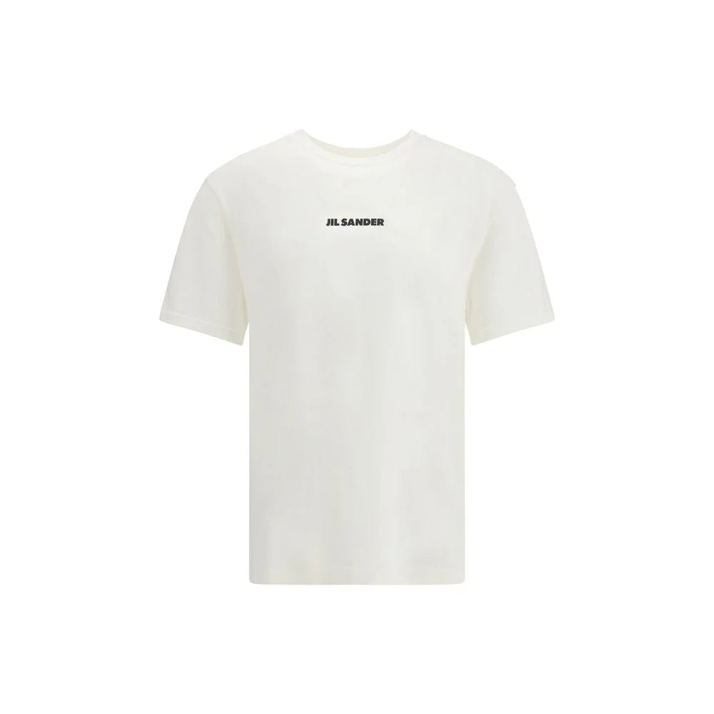 Jil Sander Cream Cotton T-Shirt