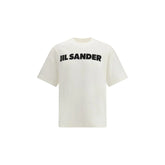 Jil Sander Cream Cotton T-Shirt - S