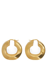 Jil Sander Gold Copper Earrings - One Size