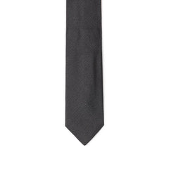 Jil Sander Gray Silk Ty - Neckties