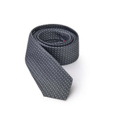 Jil Sander Gray Silk Ty - Neckties