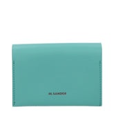 Jil Sander Green Leather Cardholders