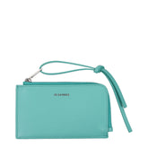 Jil Sander Green Leather Wallets