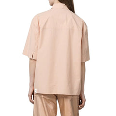 Jil Sander Multifarvet Bomuldsskjorte med korte ærmer - M