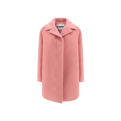 Jil Sander Multicolor Mohair Coat - 42
