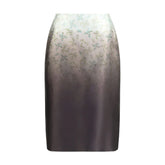 Jil Sander Multicolor Silk Long Skirt