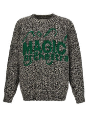 Jil Sander Multicolor Wool Cardigan