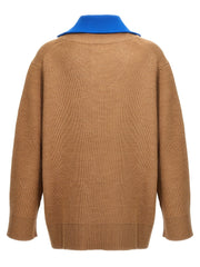 Jil Sander Multicolor Wool Cardigan - IT46 | S