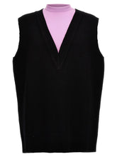Jil Sander Multicolor Wool Sleeveles Sweater