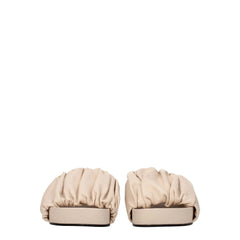 Jil Sander Rózsa Színű Bőr Papucs Sandál