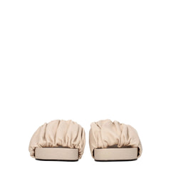 Jil Sander Pink Leather Slippers Sandals - Sandals