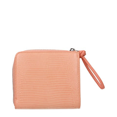 Jil Sander Pink Leather Wallets