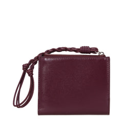 Jil Sander Red Leather Wallet