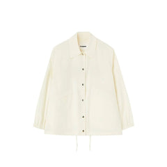 Jil Sander White Cotton Shell Jacket - 40