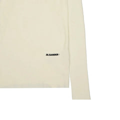 Jil Sander White Cotton Sweatshirt - 42