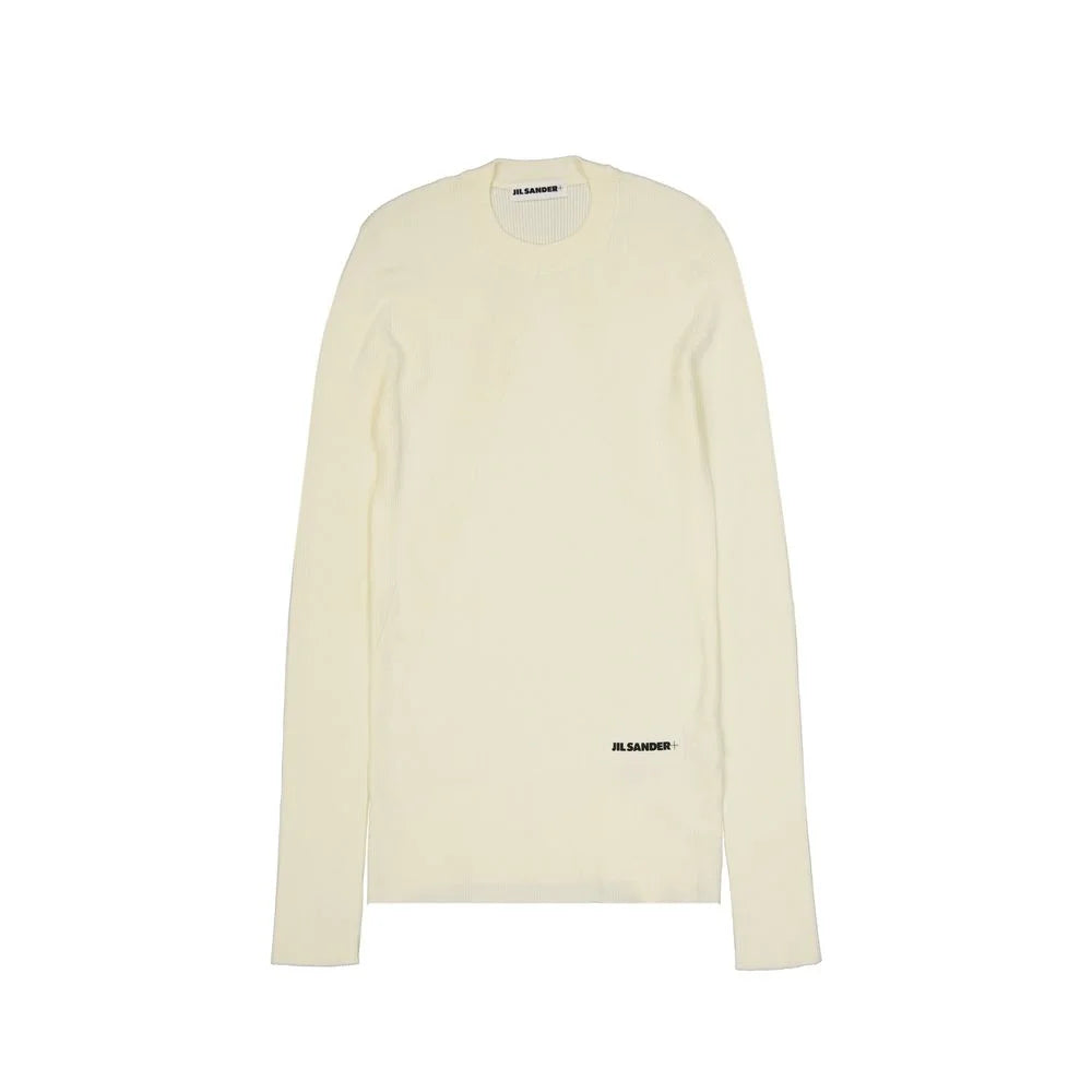Jil Sander White Cotton Sweatshirt - 42
