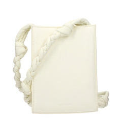 Jil Sander White Leather Crossbody Bag