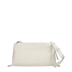 Jil Sander White Leather Crossbody Bag