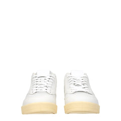 Jil Sander White Leather Low Tops - EU41/US8 - Sneakers