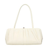 Jil Sander White Leather Shoulder Bag