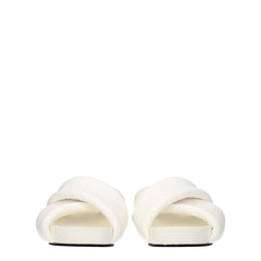 Jil Sander Fehér Bőrpapucsok Szandálok - EU36/US6