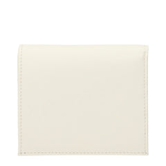 Jil Sander White Leather Wallet