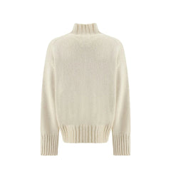 Jil Sander White Silk Sweatshirt - 40