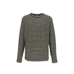 Jil Sander White Wool Long Sleeve T-Shirt - XL
