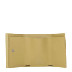 Jil Sander Yellow Leather Wallets