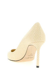 Jimmy Choo Bicolor Leather High Heel Pumps - EU38/US8