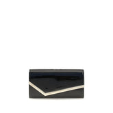 Jimmy Choo Black Calf Leather Bos Taurus Wallet