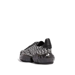 Jimmy Choo Black Calfskin Chunky Sneakers