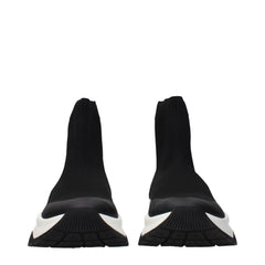 Jimmy Choo Black Fabric Ankle Boots