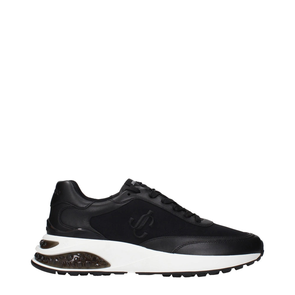 Sapatilhas desportivas Jimmy Choo em tecido pretas